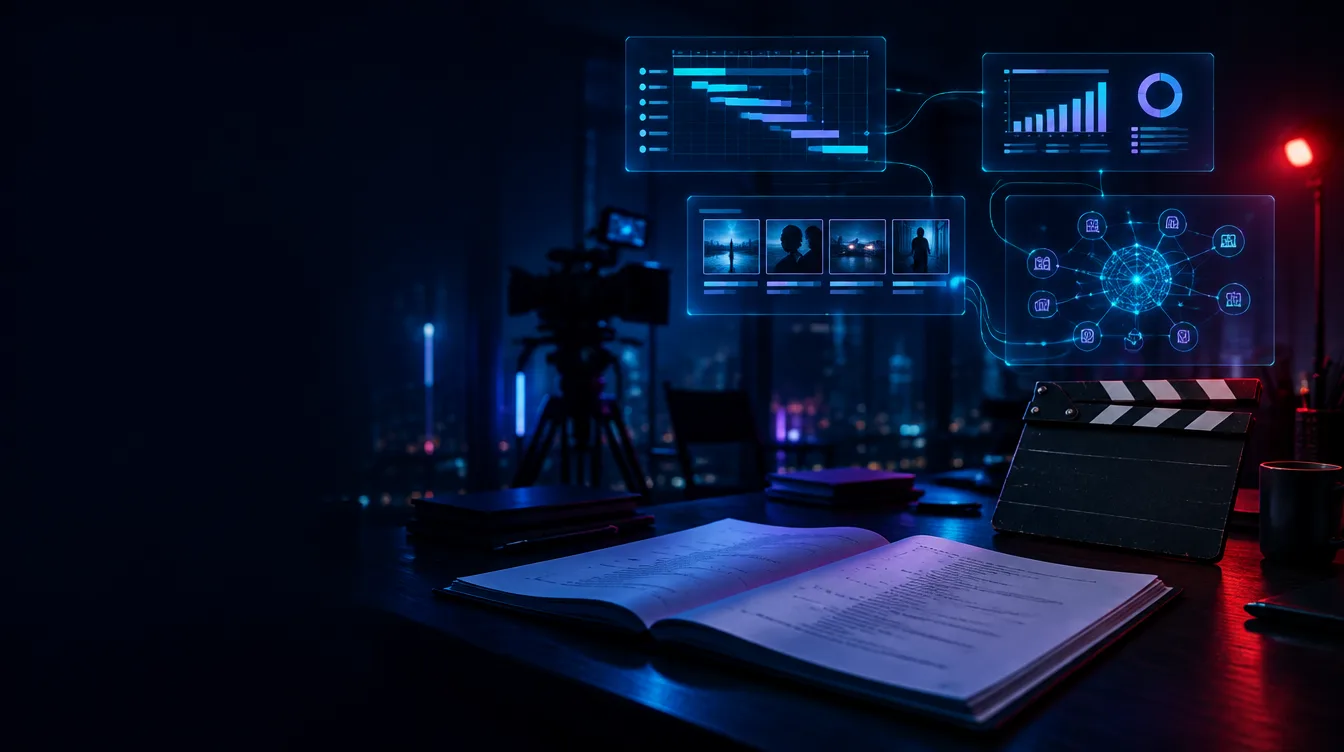 KI-Plattform für Stoffentwicklung und Produktion in einer Kinoproduktion