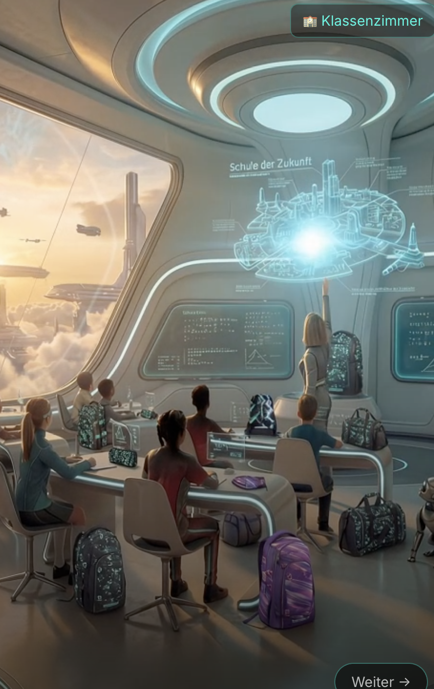 Kids Create Hits — Schule der Zukunft 3D Klassenzimmer